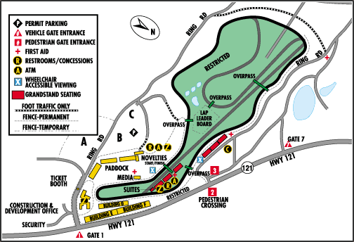 Sonoma Raceway Seating Chart Nhra